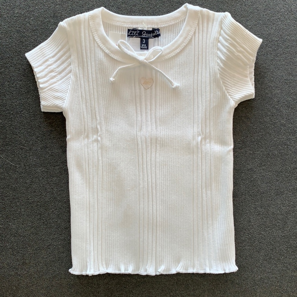 Lili Gaufrette white top NEW
